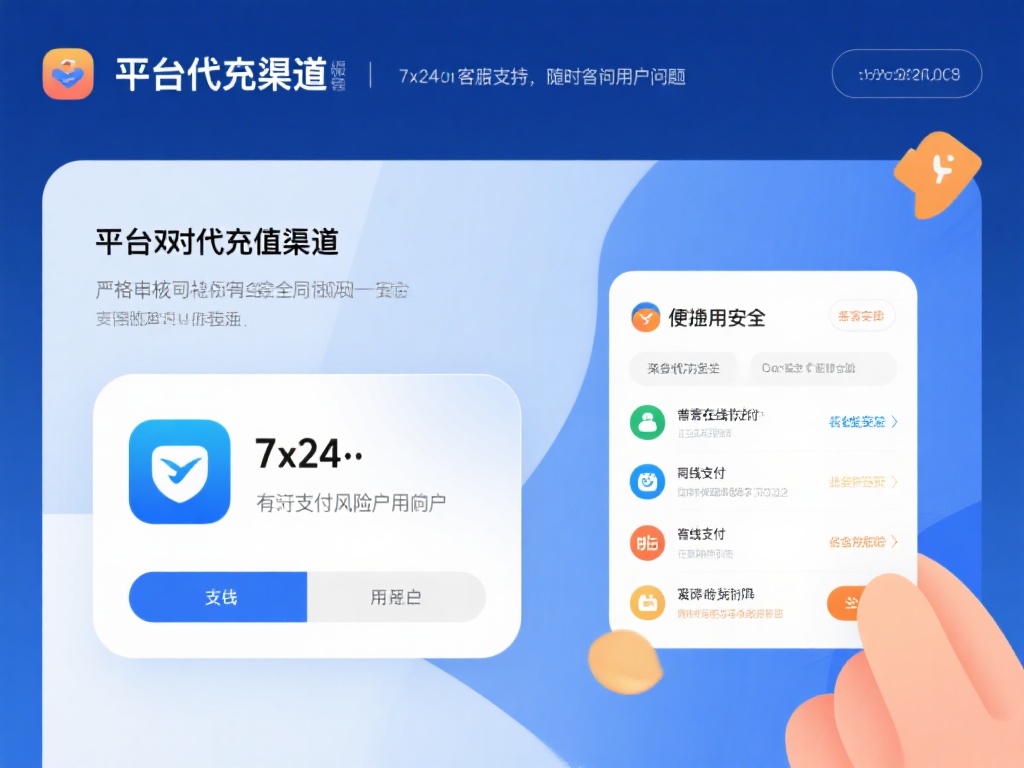 这种服务的核心在于便捷和安全。平台会对代充值渠道进